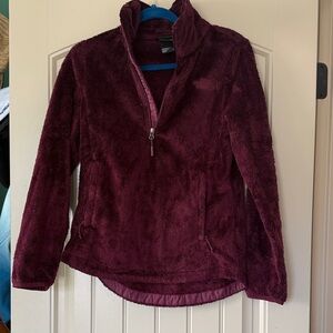 The North Face Women's Burgundy Fleece Hoodie